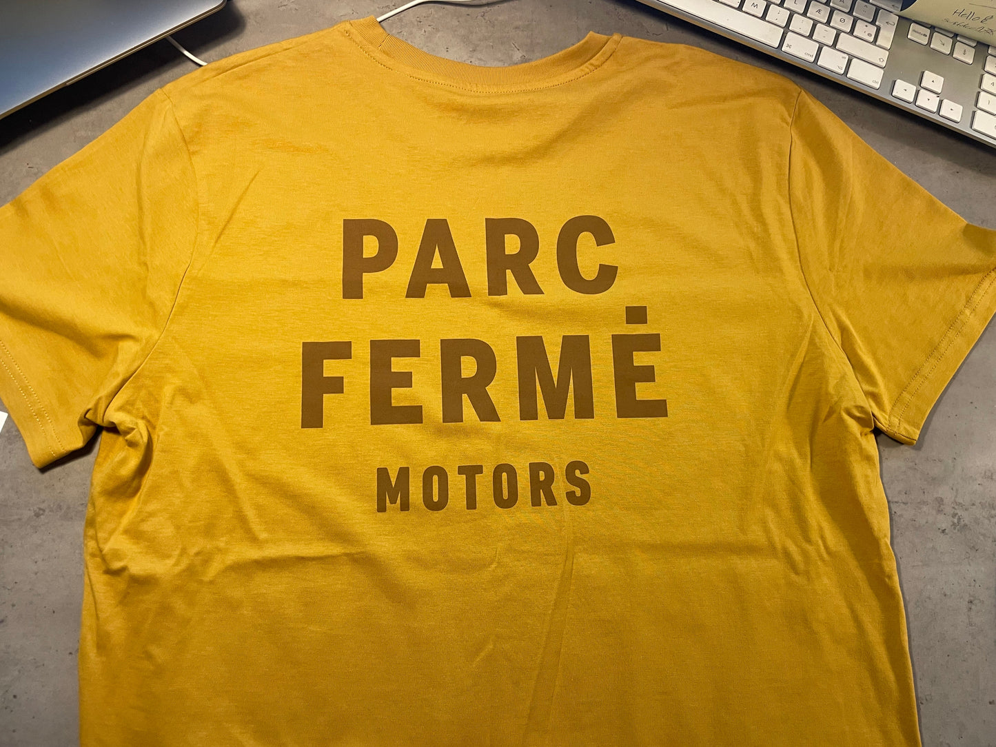 Parc Fermé logo tee