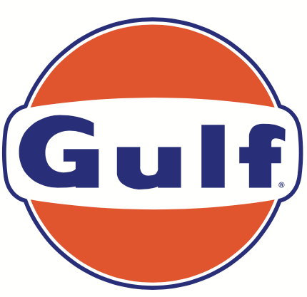 Vintage Gulf sticker