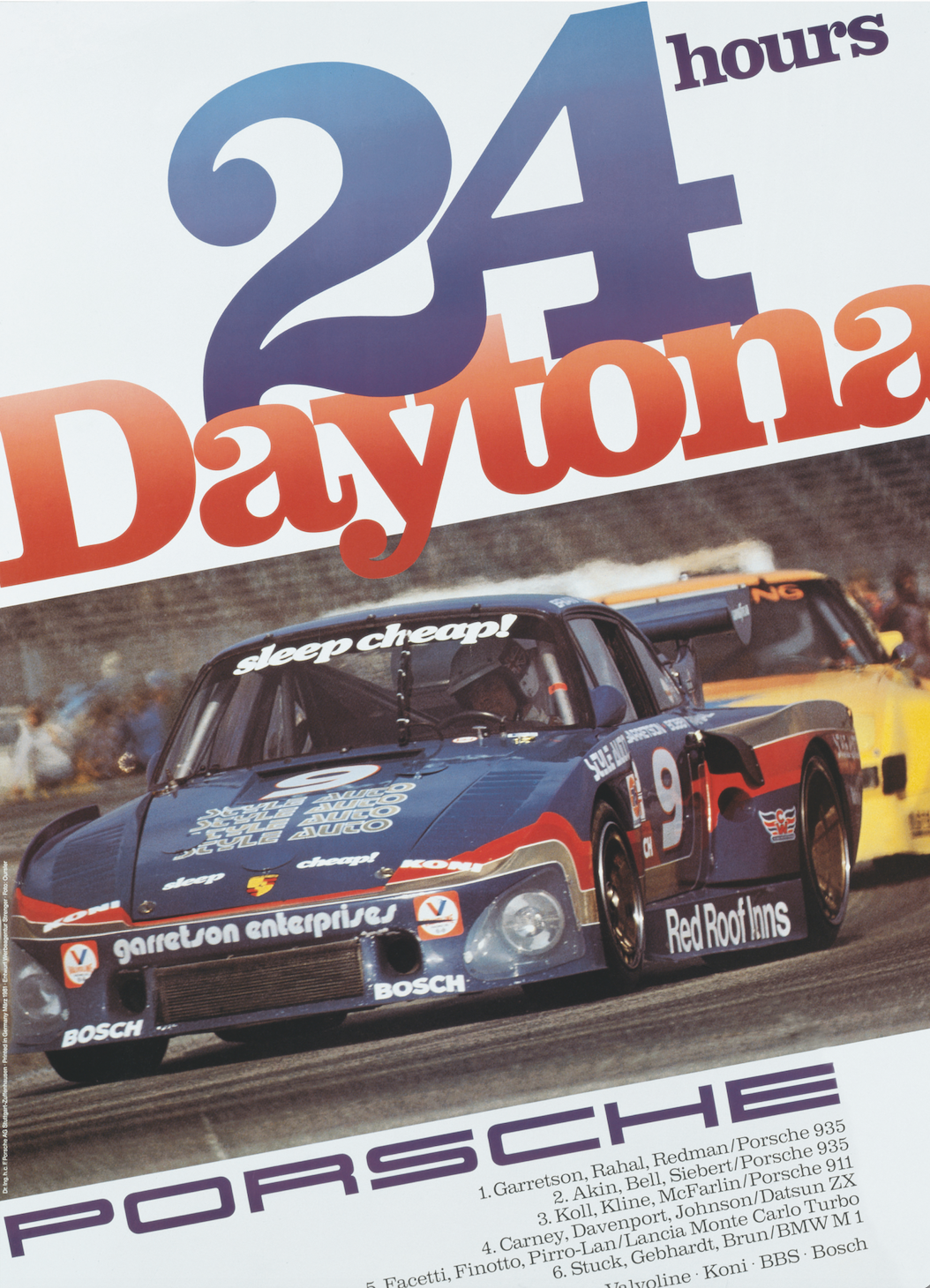 24 hours of Daytona poster A1